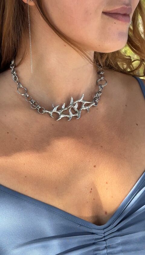 Кольє "Плетіння з абстракцією"