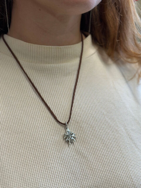 Кулон з агатом