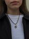 Small pendant with glass crystal