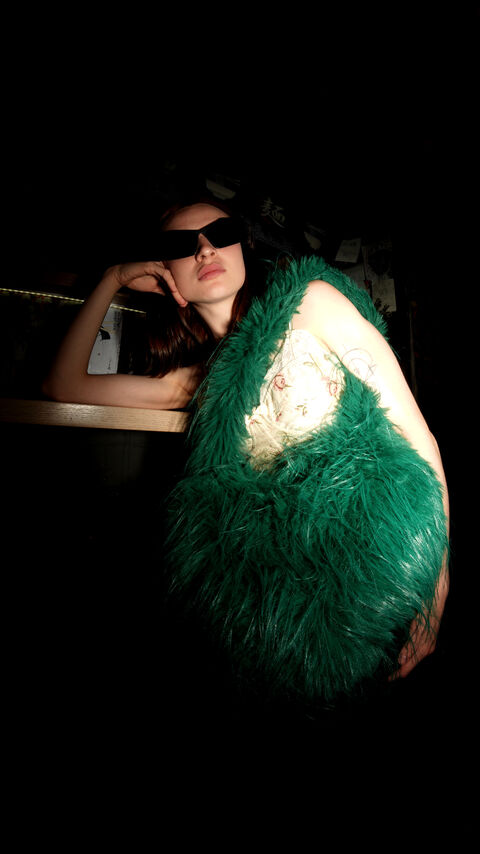 Bag "Heart Bag" Green