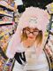Hat "Big Bunny Hat" Pink