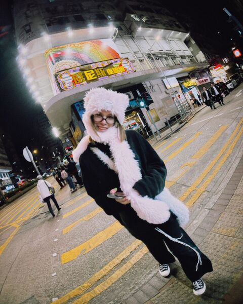 Шапка "Big Bunny Hat" Pink