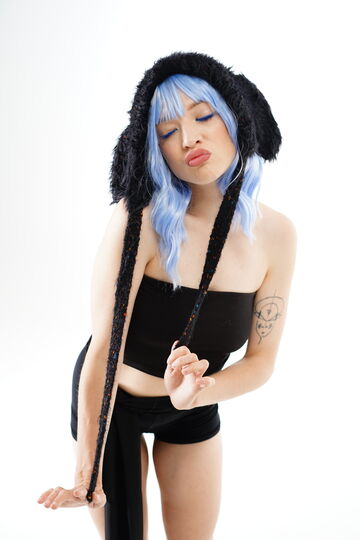 Hat "Bunny Hat" Black