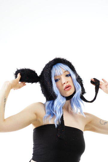 Hat "Bunny Hat" Black
