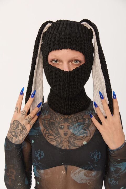 Balaclava with Bunny ears