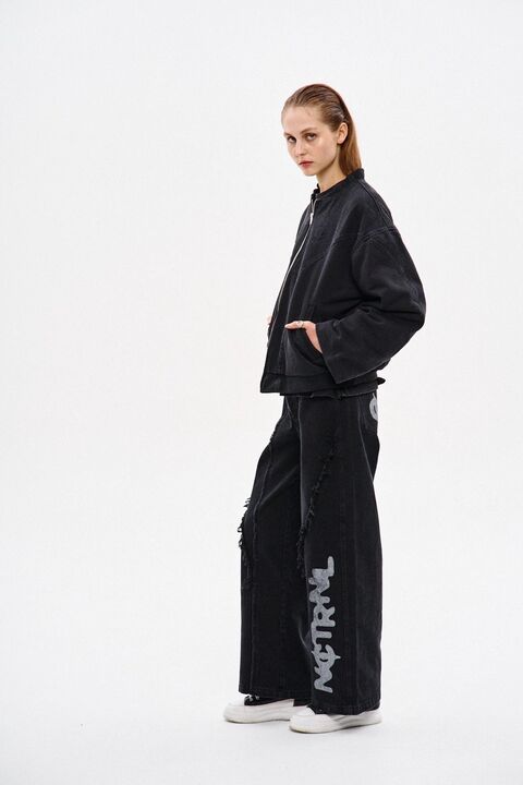 Бомбер NCTRNL з деніму Віксен