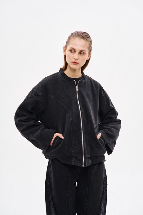 Бомбер NCTRNL з деніму Віксен