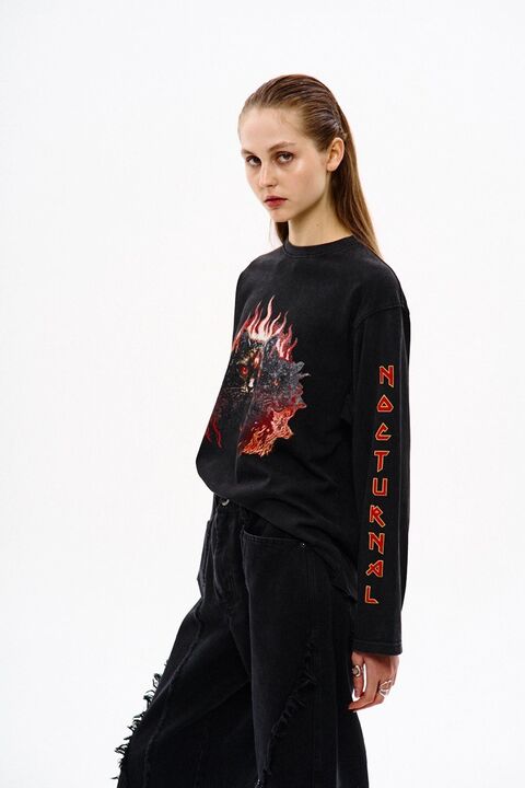 Лонгслів NCTRNL Metal Cat