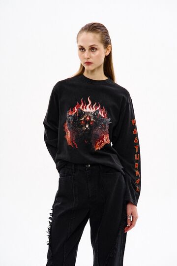 Longsleeve "Metal Cat"