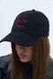 Black denim cap do not engage