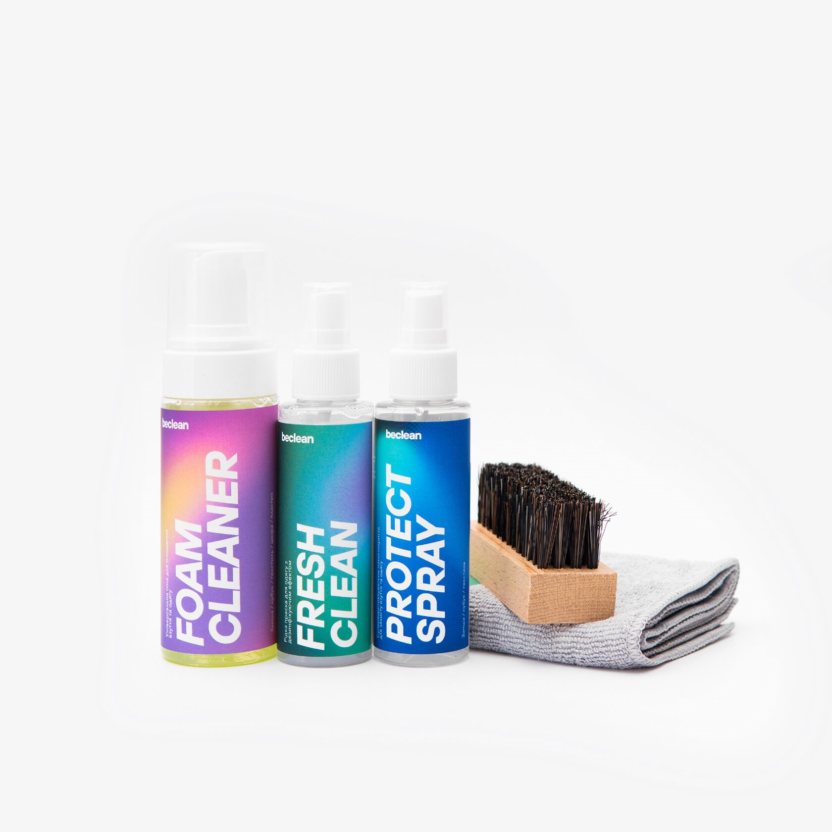 Набір по догляду за взуттям NANO SET