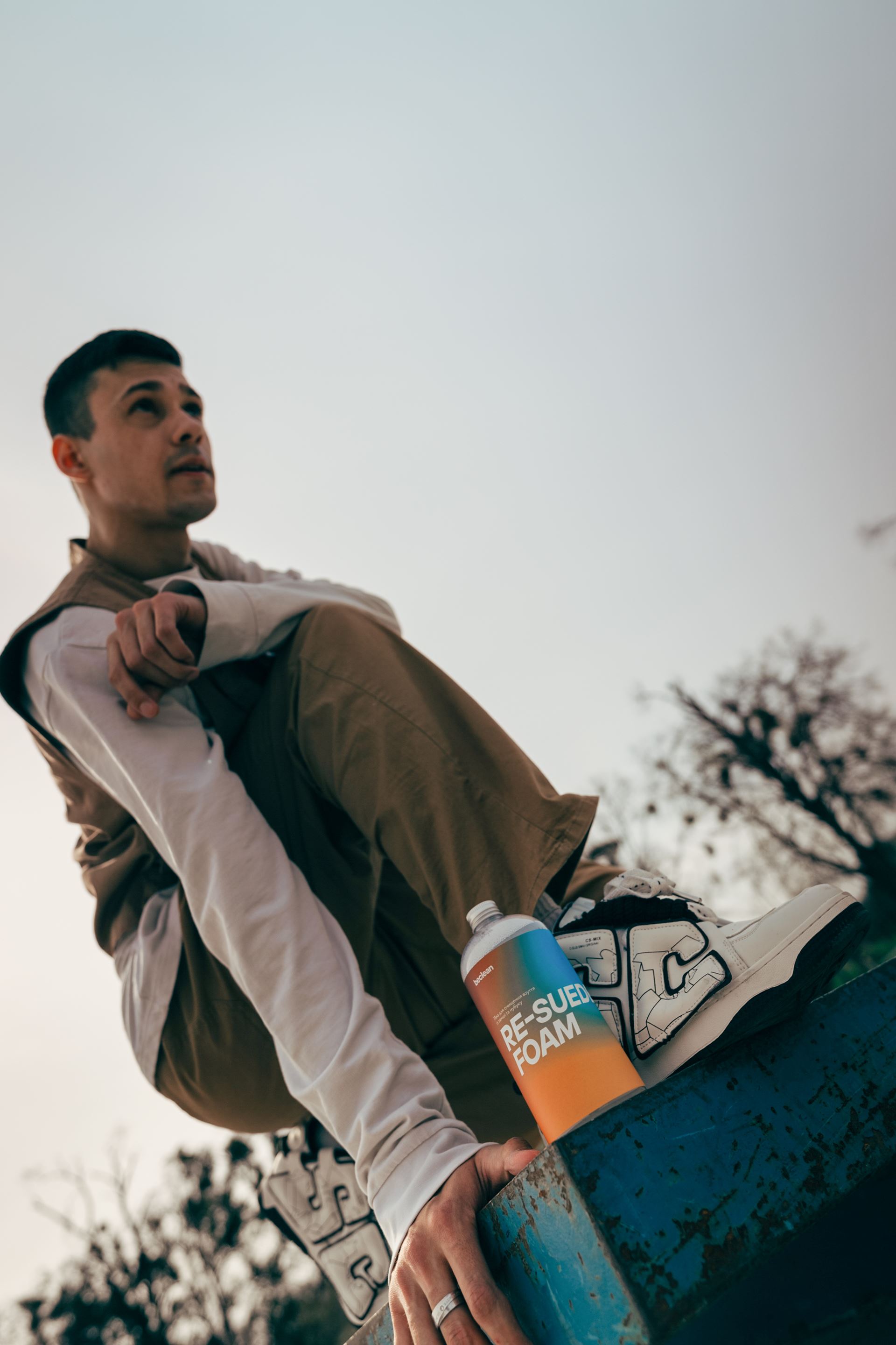 Наповнювач піни для очищення замшевого взуття Re-Suede Foam