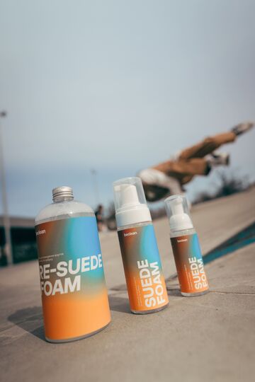 Піна для очищення замшевого взуття Suede Foam