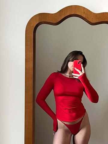 Лонгслів червоний