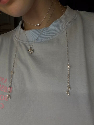 Necklace "Fortune cookie"