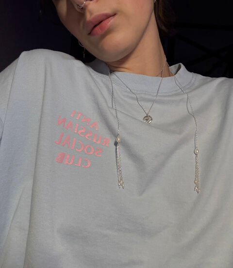 Necklace "Fortune cookie"