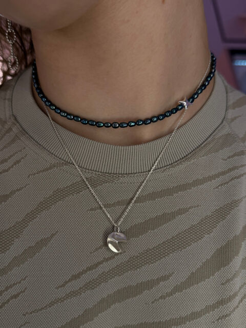 Necklace "Fortune cookie"