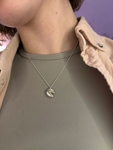 Necklace "Fortune cookie"