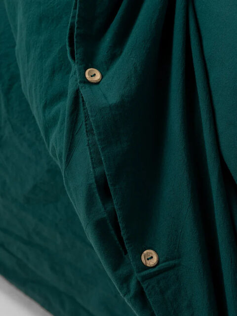 Set of boiled cotton linen Smaragd