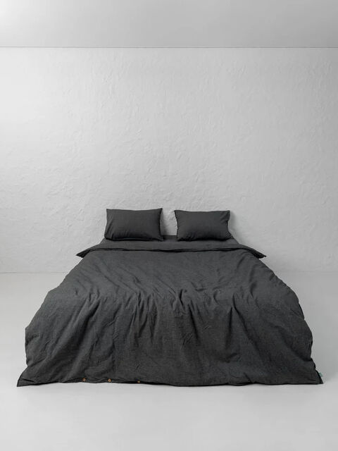 Set of boiled cotton linen Silver