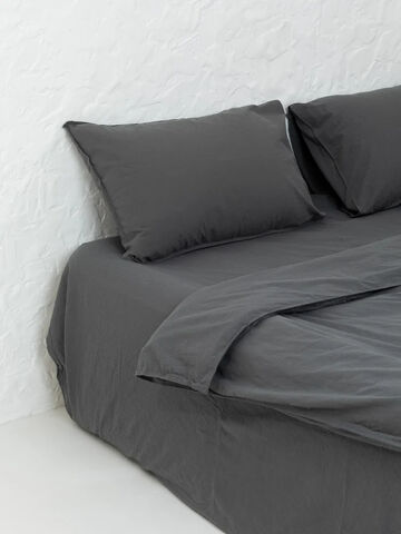 Комплект білизни із вареної бавовни Slate