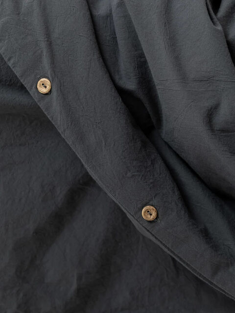 Set of boiled cotton linen Slate