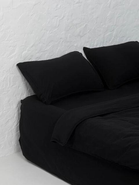 Комплект білизни із вареної бавовни Black