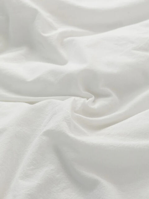 Set of boiled cotton linen Creme