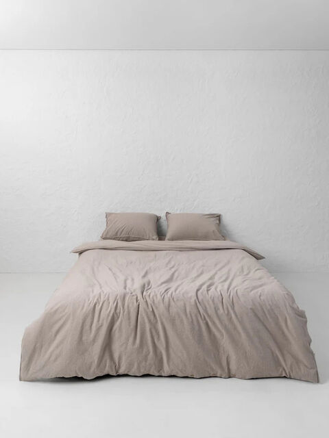 Set of boiled cotton linen Grey