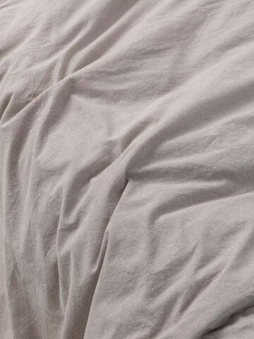 Set of boiled cotton linen Grey