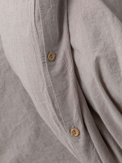 Set of boiled cotton linen Grey