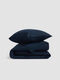 Set of boiled cotton linen Navy