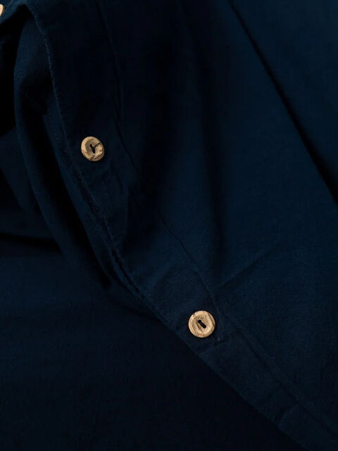 Set of boiled cotton linen Navy