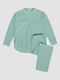 Women's pajamas made of boiled cotton Ocean