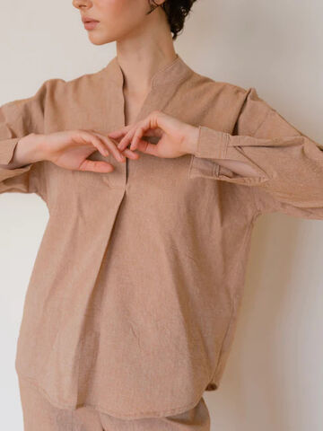 Піжама жіноча з вареної бавовни Carob