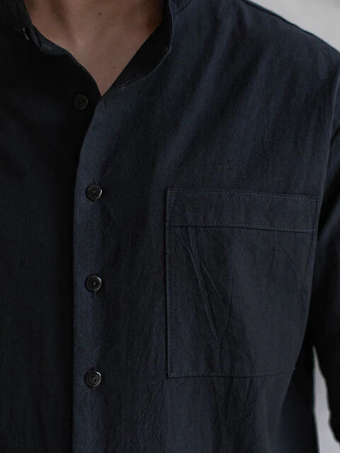 Піжама чоловіча з вареної бавовни Black