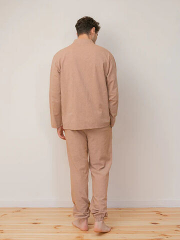 Піжама чоловіча з вареної бавовни Carob