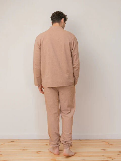 Піжама чоловіча з вареної бавовни Carob