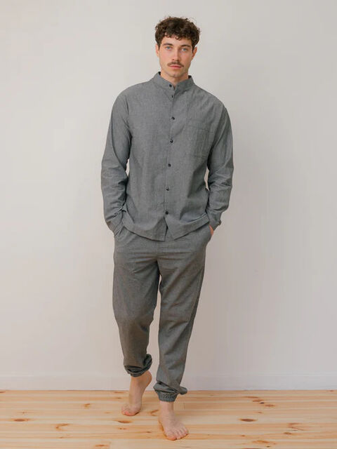 Піжама чоловіча з вареної бавовни Silver