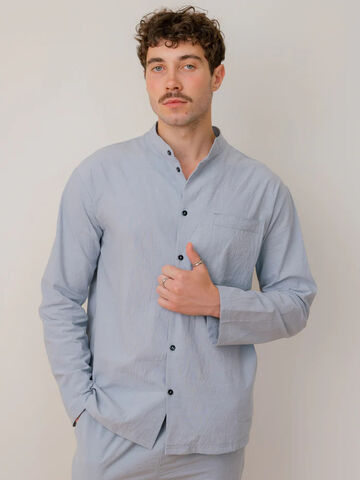 Сорочка чоловіча з вареної бавовни Mountain