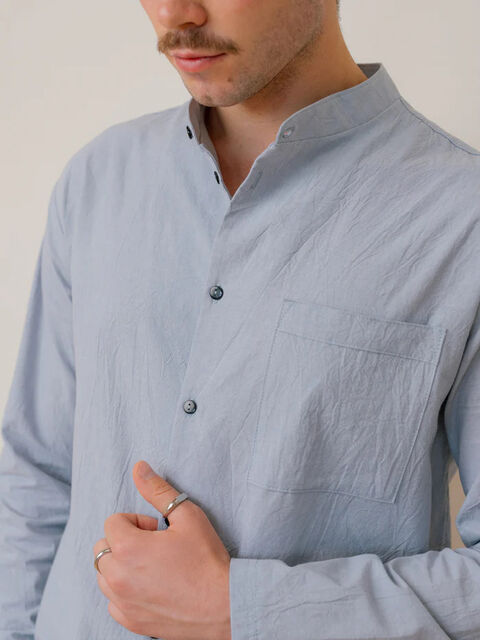 Сорочка чоловіча з вареної бавовни Mountain