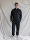 Men's boiled cotton pants Black