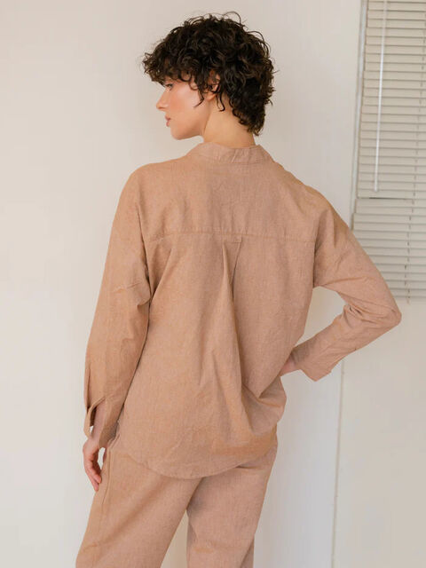Women's shirt made of boiled cotton Carob