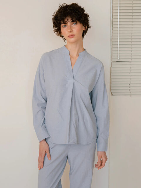 Women's shirt made of boiled cotton  Mountain