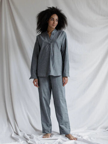 Штани жіночі з вареної бавовни Silver