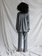 Women's boiled cotton pants Silver