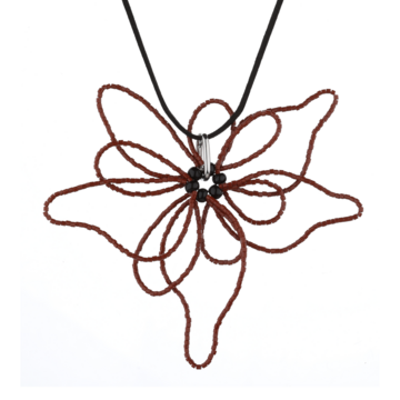 Масивна квітка-трансформер коричнева