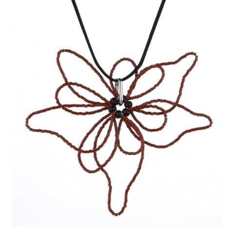 Масивна квітка-трансформер коричнева