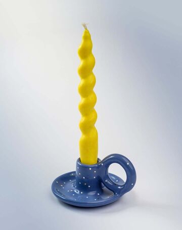 Синій свічник
