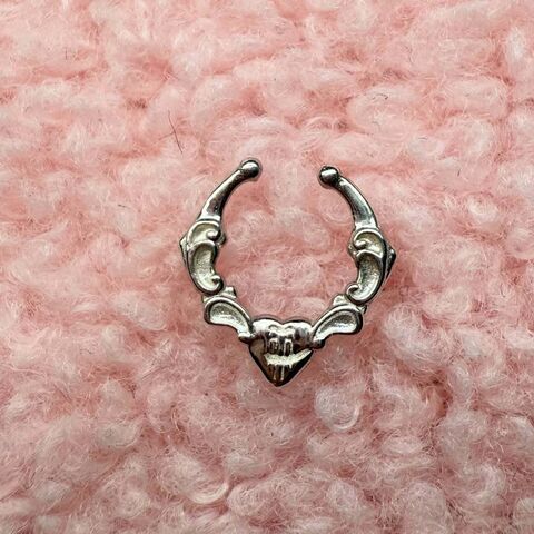 Septum Brutal kiss Silver
